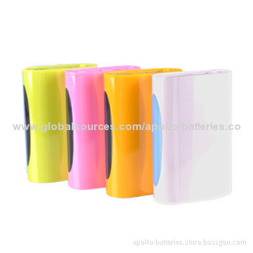 Shenzhen power bank, 2014 hot sell best quality full color 6,600, 9,000mAh